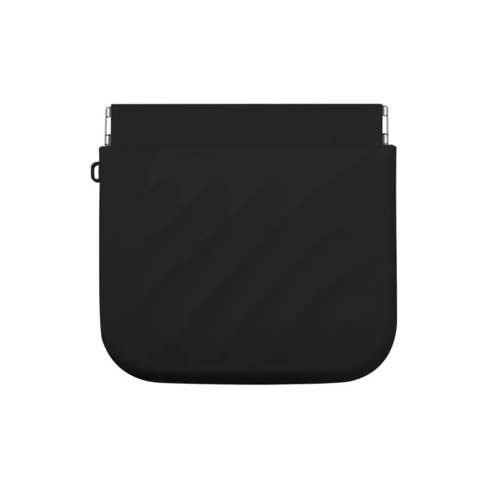 mini sac cosmétique simple en silicone, trousse de maquillage, accessoires de voyage, porte-monnaie, sac de rangement, sac de rangement pour bijoux, sac à ressort en forme de feuille, pour filles