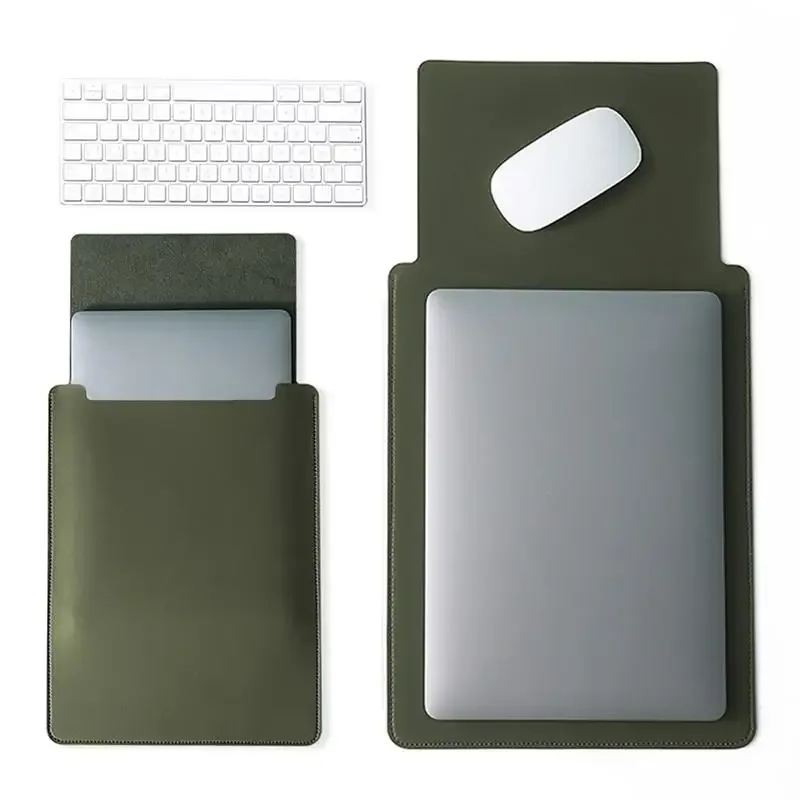 mallette de voyage d'affaires 11-16 pouces, étui pour ordinateur portable, housse en pu, pochette de protection pour ordinateur portable, housse non magnétique