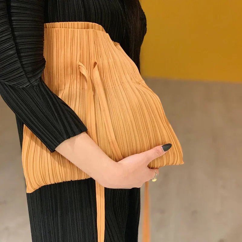miyake plis sac de créateur femmes sac à bandoulière à la mode portable dames sac à main sac plissé sac licorne sacs à main 5072