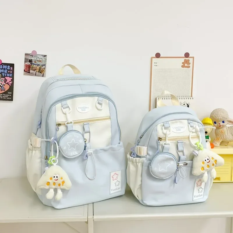 sac à dos mignon de grande capacité pour adolescentes, sac à dos pour ordinateur portable réutilisable pour filles, sacs à dos pour filles de 10 à 12 ans, léger et résistant à la saleté, cadeau.