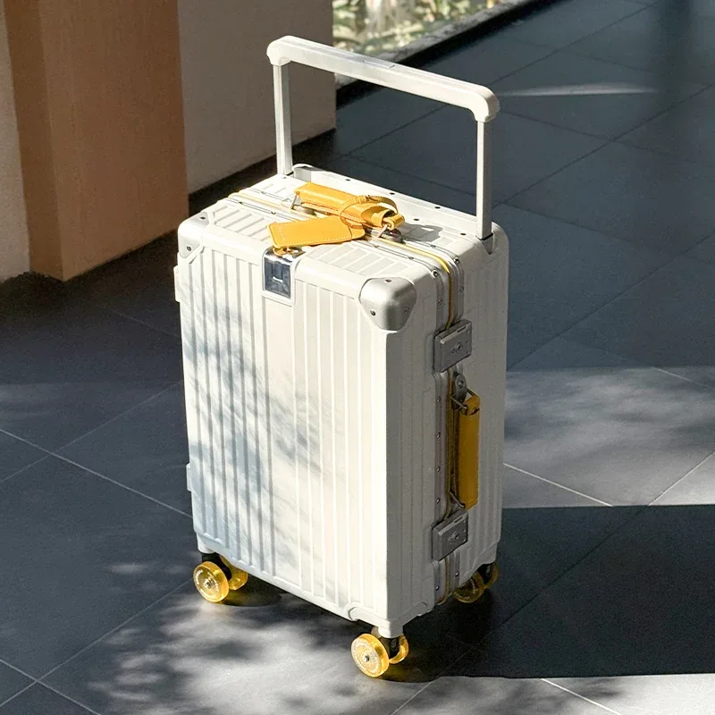 bagage à poignée télescopique à tube large pour femmes, valise à main de 20 pouces, nouveau style 2025, 2025