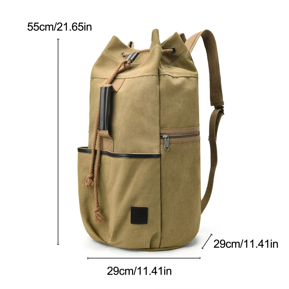 sac à dos de voyage de grande capacité 45l, sac de plein air pour homme, sac à dos de camping, sac à bandoulière en toile pour homme, sacs à dos pour homme