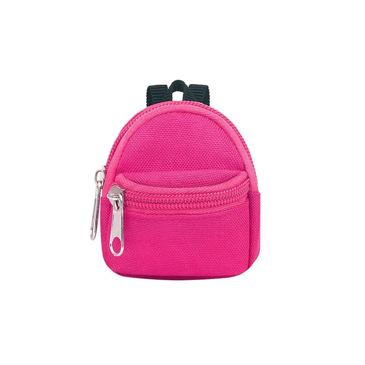 sac dos nylon petit format ovale fermeture glissière poche latérale double épaule poches latérales couleur vivante usage voyage