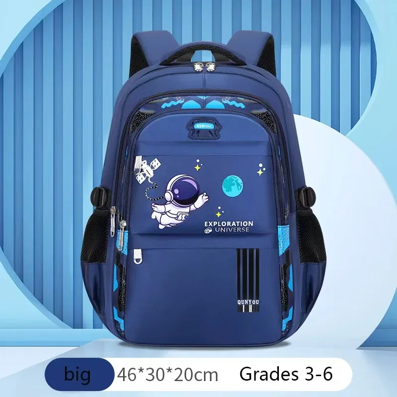 sac à dos pour enfants de haute qualité, sacs d'école pour garçons, sac à dos scolaire astronaute, sac à dos imperméable pour l'école primaire, mochila infantil