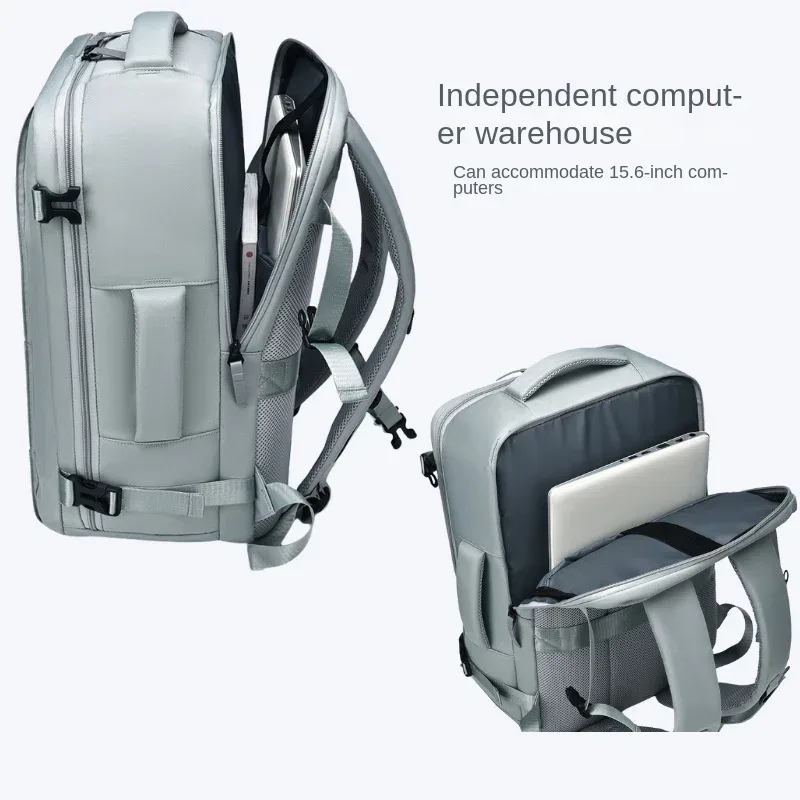 sac à dos pour hommes, style simple, grande capacité, sac à dos de voyage, haut de gamme, pour ordinateur portable d'affaires, étudiant