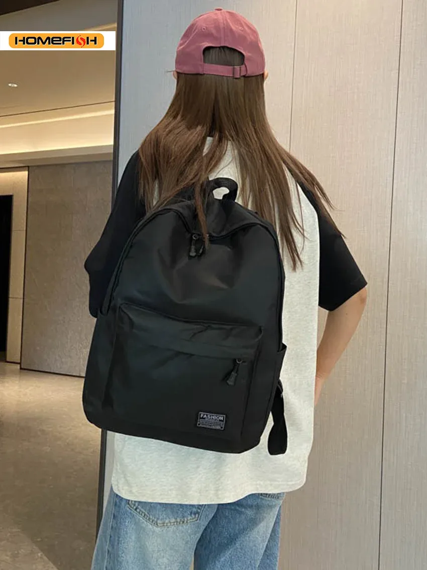 sac à dos tendance et minimaliste pour hommes, sac à dos polyvalent de grande capacité, sac d'école pour étudiants, sac de voyage pour ordinateur, sac à dos unisexe lavable