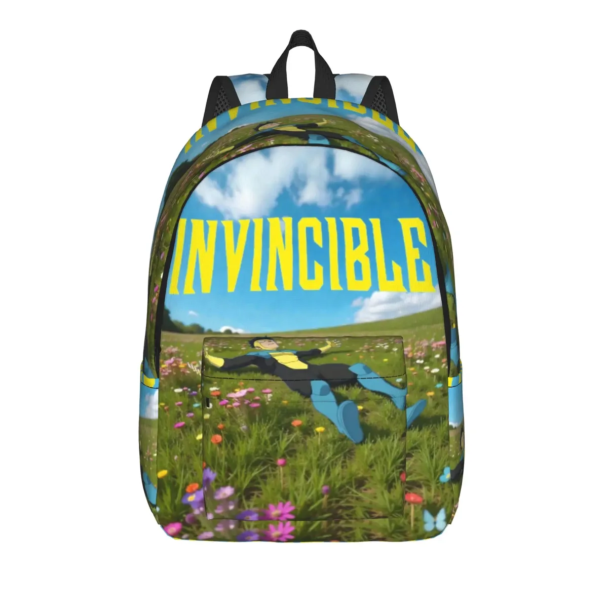 sac à dos invincibles comic fashion pour hommes et femmes, sac à bandoulière pour ordinateur portable, pour le sport, la randonnée, les voyages