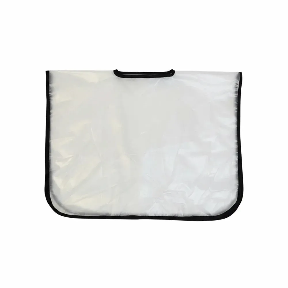 housse de sac universelle transparente givrée mate, imperméable, épaisse et pliable, pour la protection quotidienne des sacs à main et des sacs fourre-tout lors de la marche.