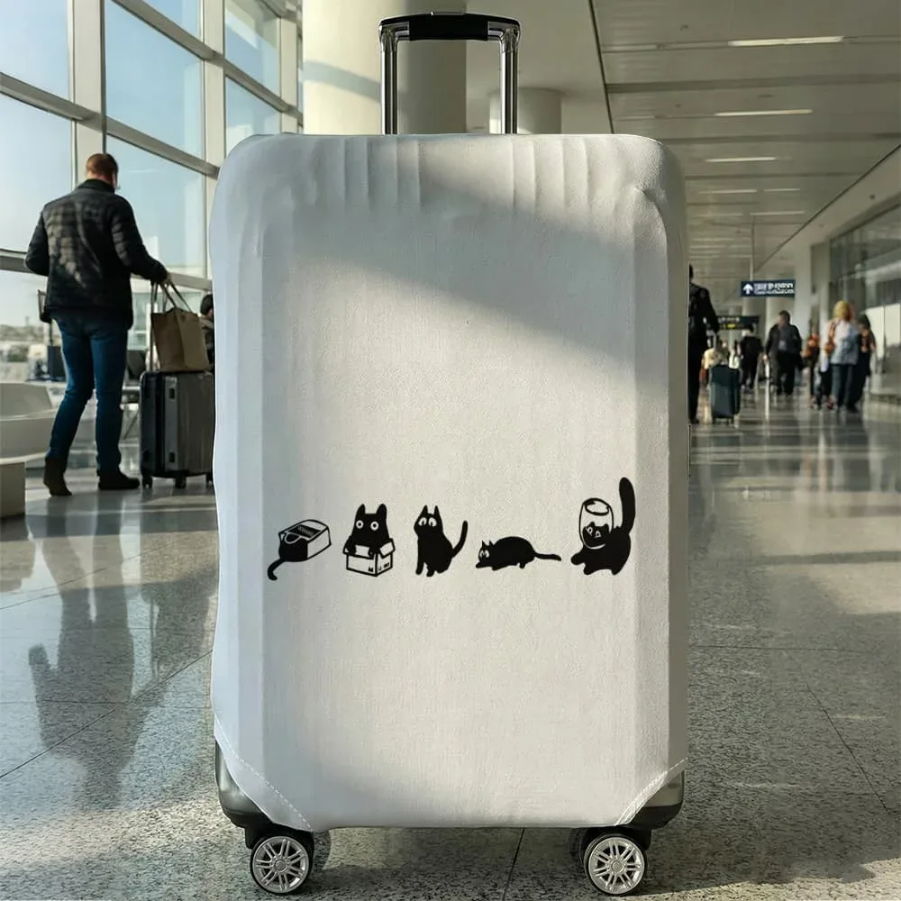 housse de protection pour bagages, élastique, imperméable, anti-poussière, pour valise de 18 à 32 pouces, accessoires de voyage