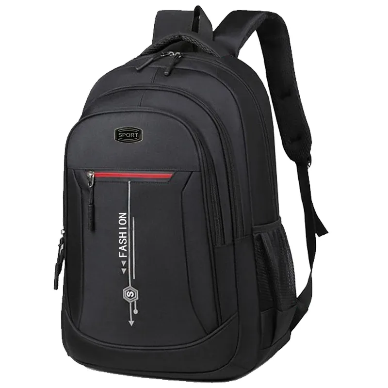 sac à dos de voyage polyvalent pour tous les jours, design tendance avec fermeture éclair contrastée, grand format pour ordinateur portable, idéal pour le travail, l'université et les escapades de week-end