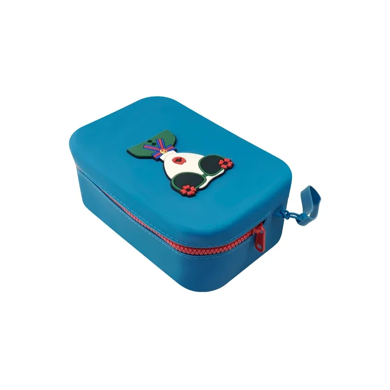 nouveau sac de voyage en silicone pour maquillage d'été, grande capacité, trousse de maquillage, sac organisateur de maquillage, trousse de toilette imperméable