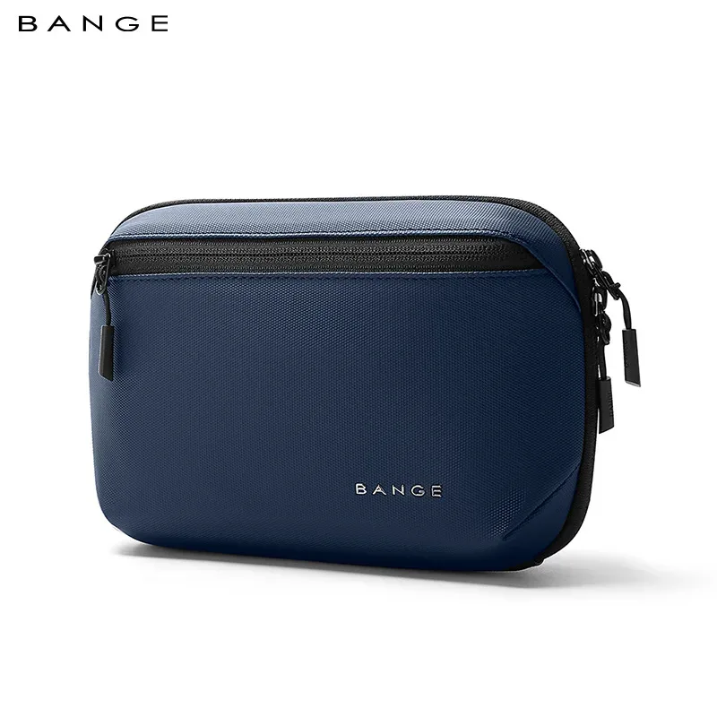 organisateur voyage polyestère noire blanc motifs points décontracté sac câbles données chargeur usb technologie pochette résistante imperméable boîte format compact