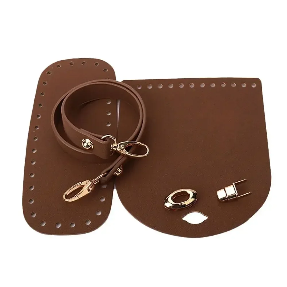 sac à main astronomique en cuir pu, sangle initiée, ensemble tissé pour bricolage, accessoires de sac à dos faits à la main, 1 pièce, 3 pièces