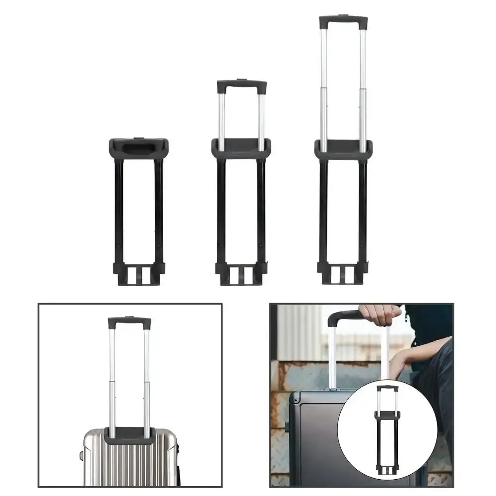 poignée de bagage rétractable universelle, facile à installer, poignée de remplacement pour valise, poignée de traction robuste pour bagages