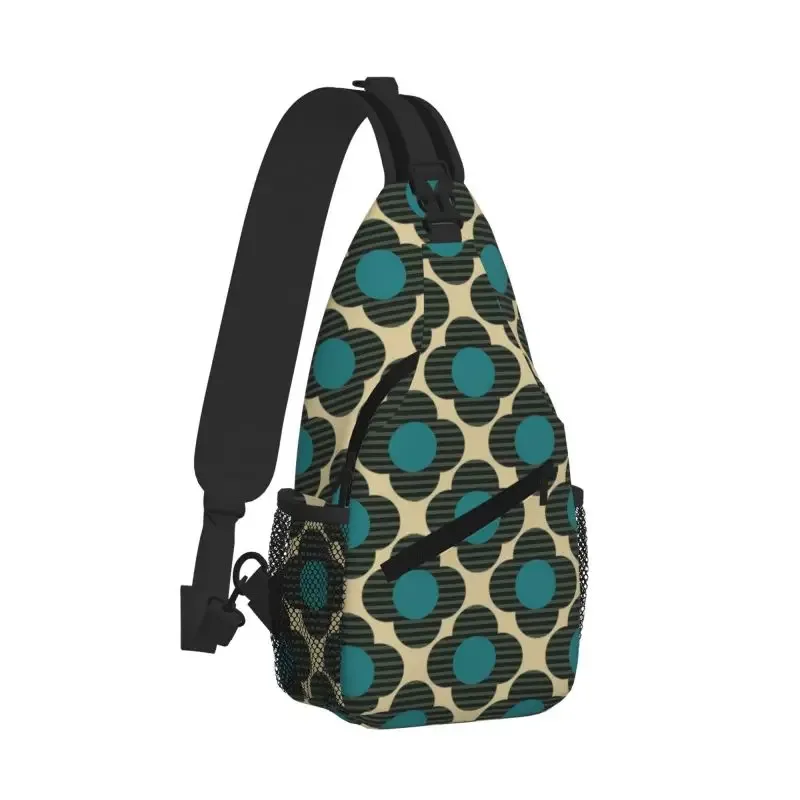 sacs à bandoulière orla kiely multi stem flowers pour voyage, randonnée, hommes et femmes, sac à dos portable, sac de poitrine, sac à bandoulière quotidien.
