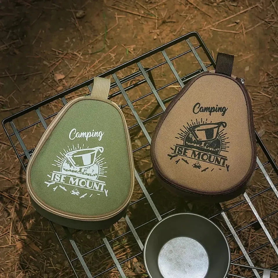 sierra bowl – sac de rangement oxford, vaisselle étanche, tasses, étui de transport, organisateur de camping en plein air voyage barbecue pique-nique pochette