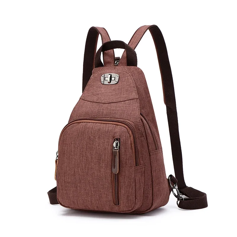 petit sac à dos décontracté pour femmes, sac à dos de marque de créateur à la mode, grande capacité, sac à dos de voyage court, sac à dos de sport pour étudiants
