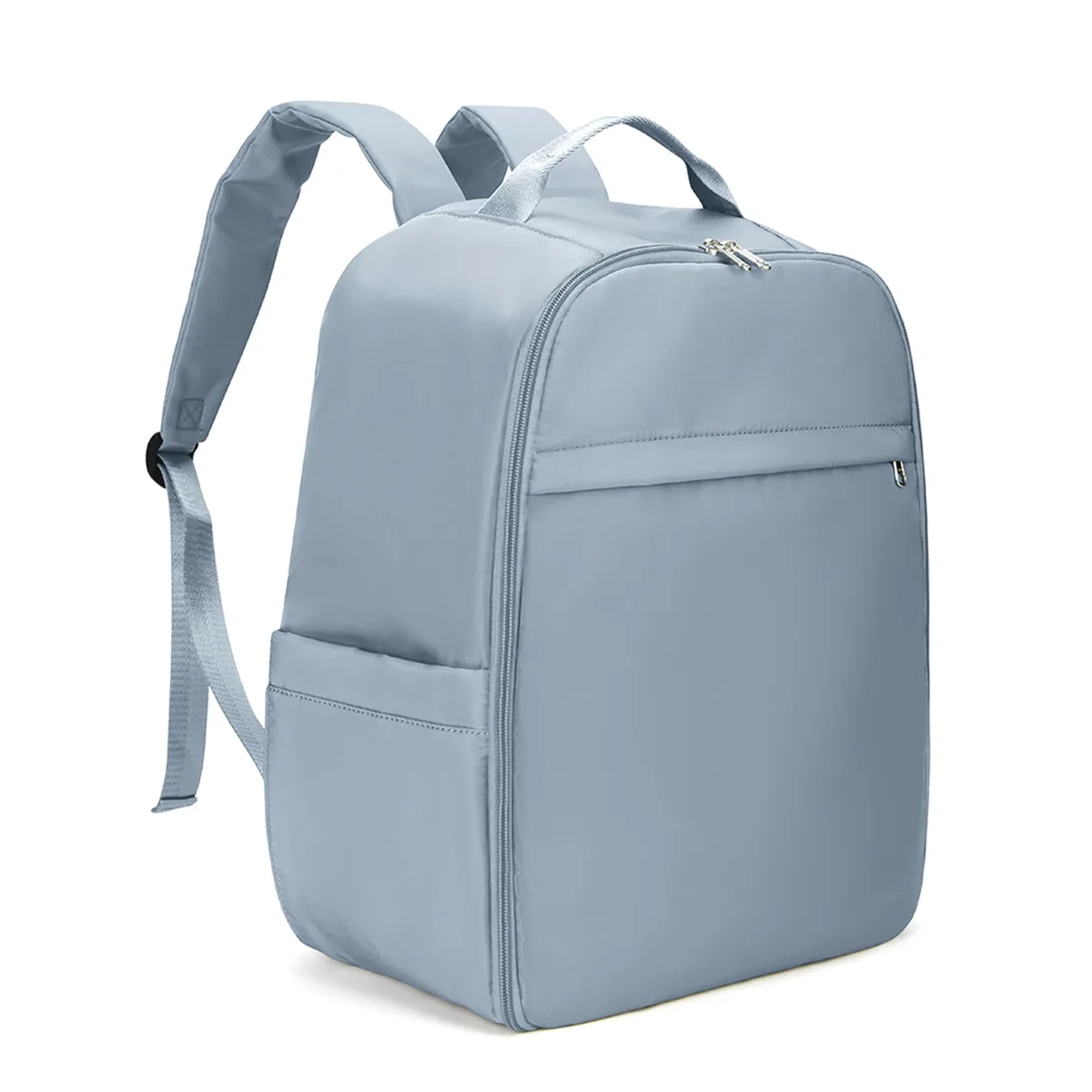 sacoche nylon unisexe vertolive coton3d pocheintérieure grise compartiments porte ordinateur portable bandoulières arquées travailvoyage