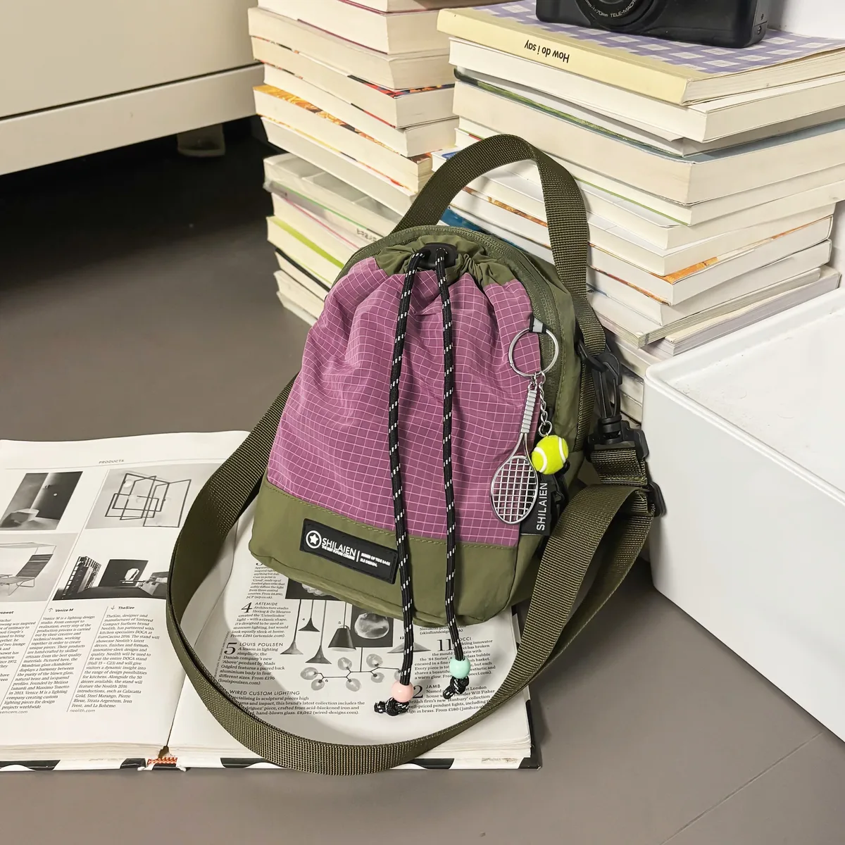 sac à bandoulière de banlieue à la mode, sac pour téléphone portable, sac de poitrine léger multifonctionnel, tasse d'eau de grande capacité, sac à bandoulière étanche, sac de bouteille d'eau, sports de plein air