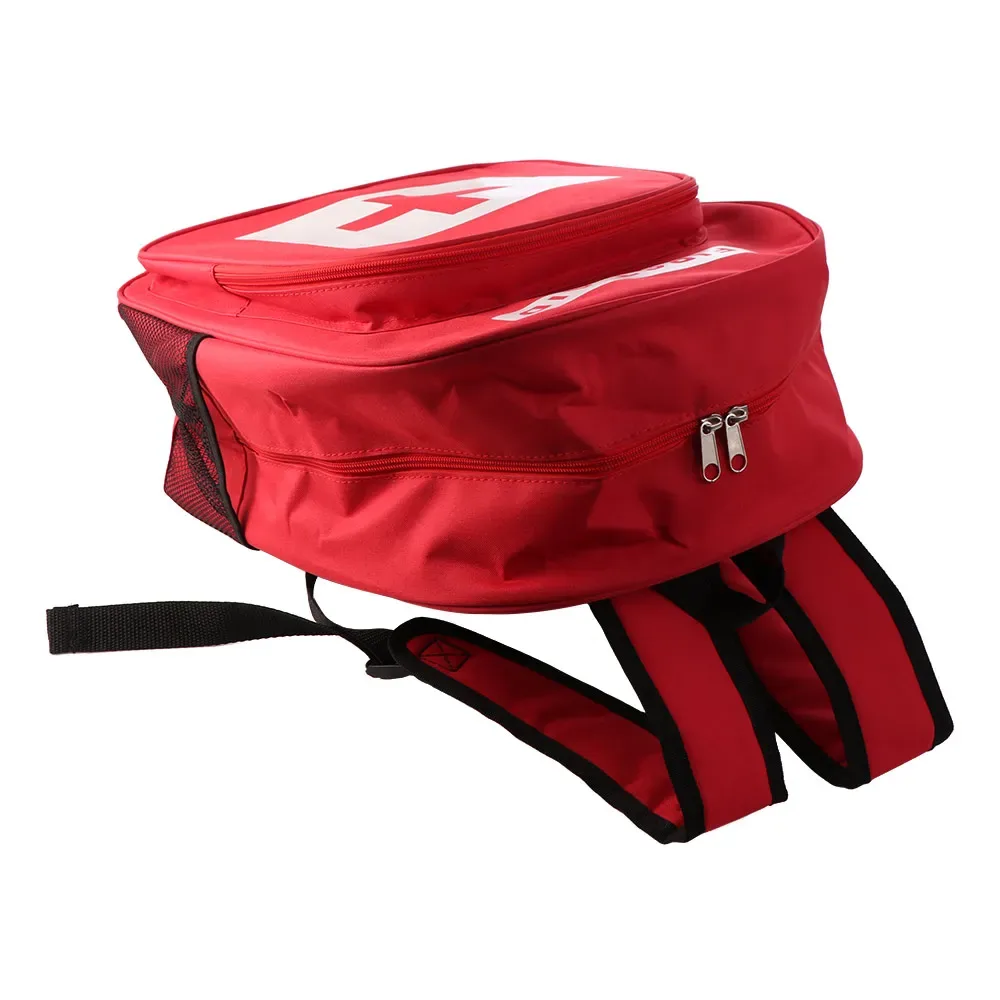 sac à dos médical d'urgence vide, anti-rayures, rouge, sacs de sauvetage d'extérieur, sacs de traumatologie imperméables en nylon pour premiers intervenants