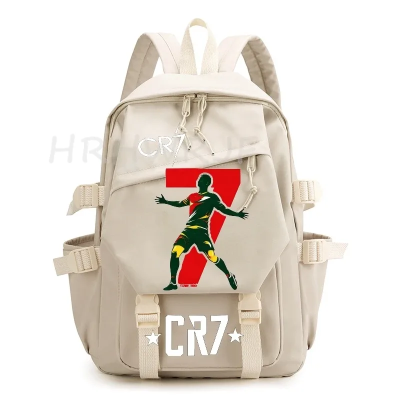 sac à dos ins capacity cr7 pour femmes et hommes, léger, pour étudiants, sacs d'école, sac de voyage tendance, pour adolescents, pour ordinateur portable, mochilas