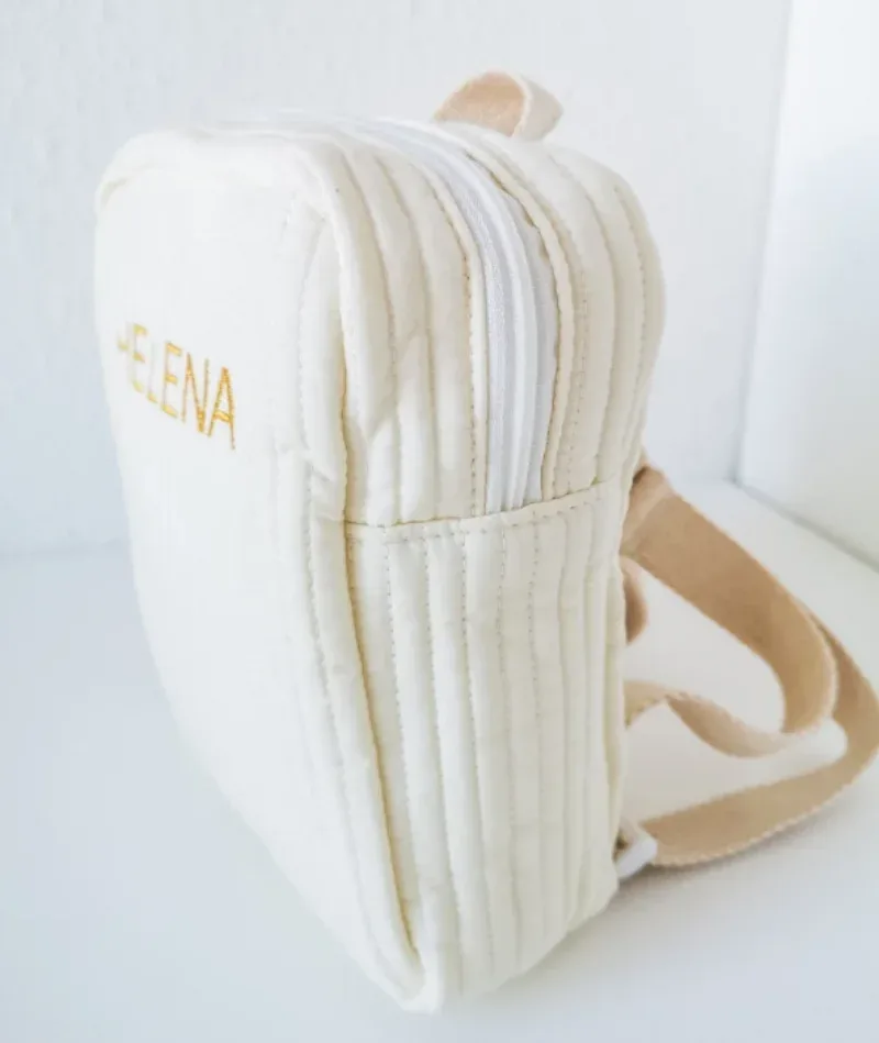 mini sac à dos personnalisé avec nom brodé pour enfants, adapté pour l'école maternelle, cadeau d'anniversaire unique