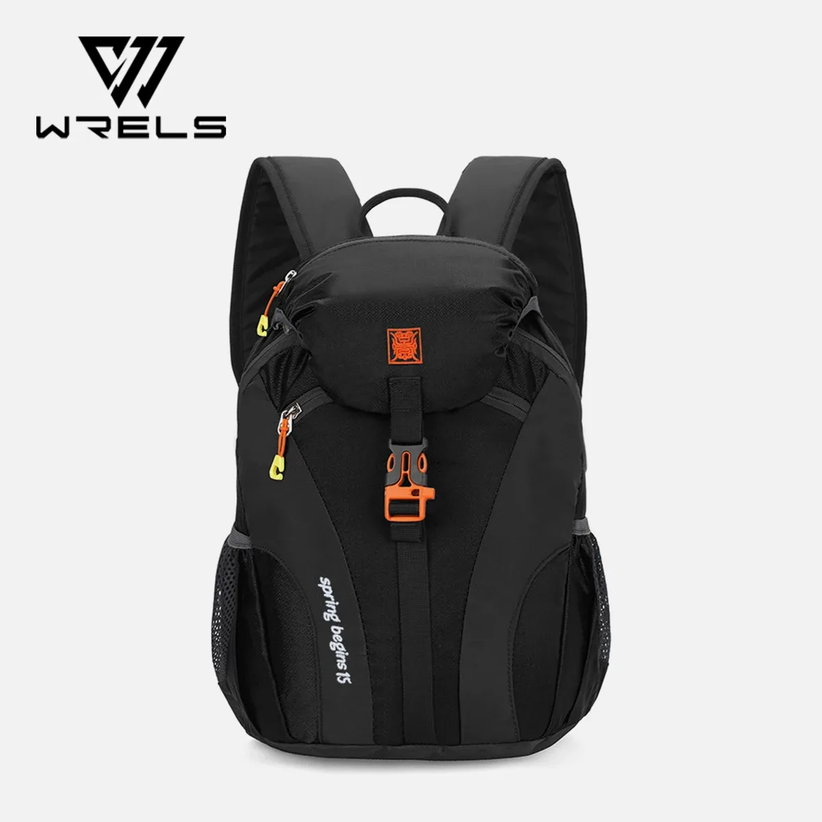 wrels sac à dos d'alpinisme en plein air sac à dos de sport de grande capacité cartable pliant étanche ultra-léger cyclisme voyage