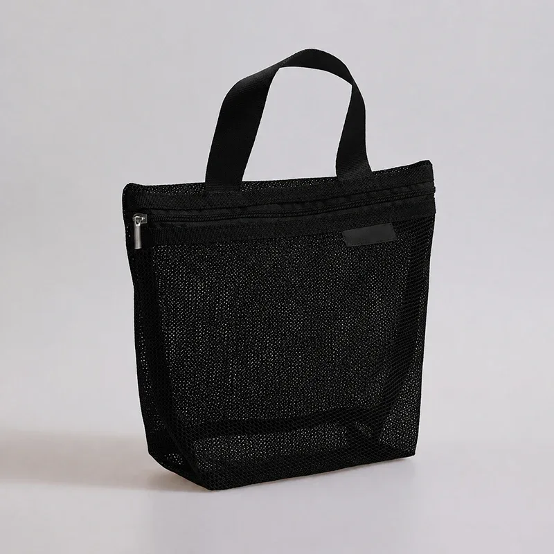 sacs de rangement portables pour maquillage, sacs à main en maille, sac de bain, sac de sport, sac de rangement pour articles divers, trousse de toilette de voyage