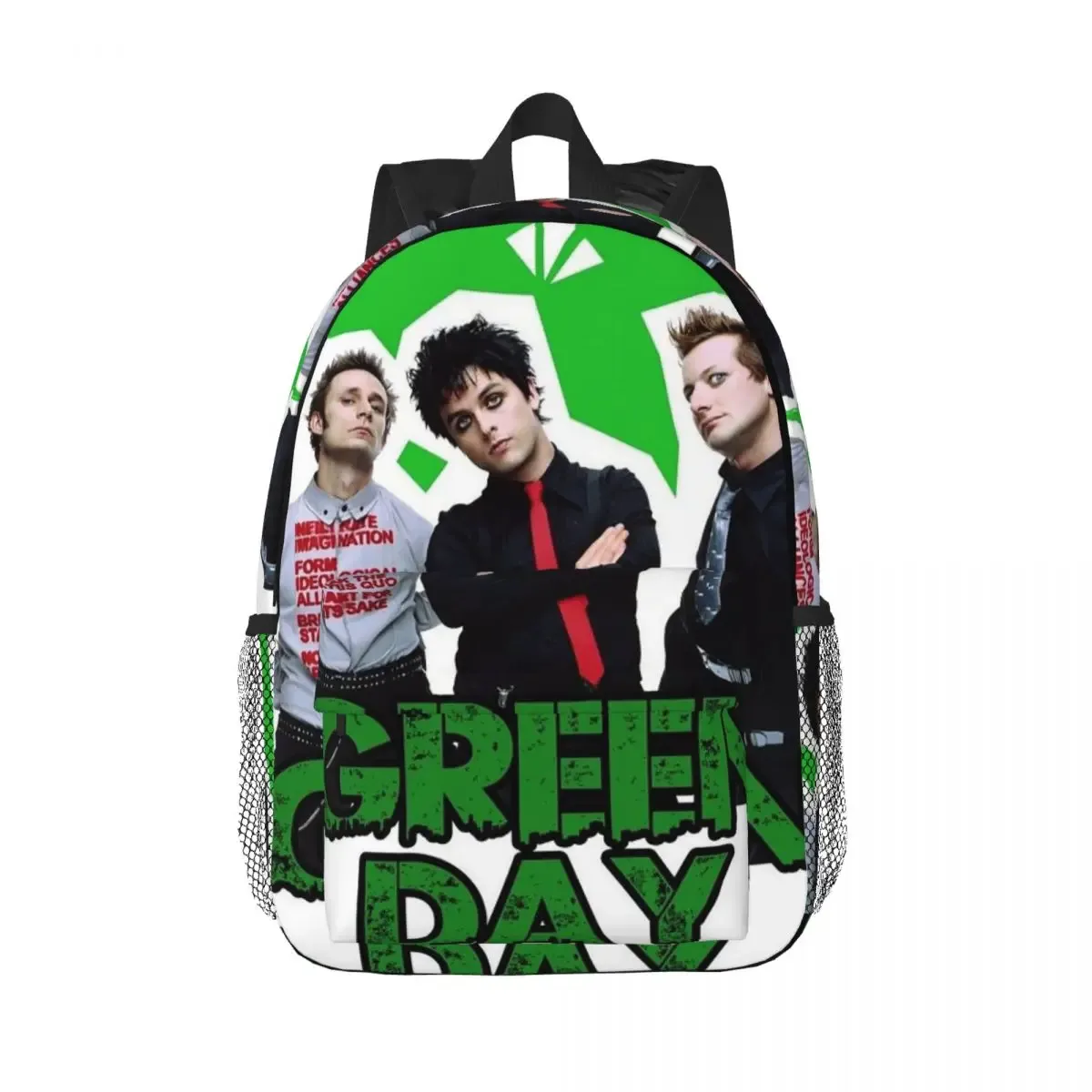 green day rock band tour sac à dos étudiant garçons filles bookbag enfants sac d'école ordinateur portable sacs à bandoulière pour hommes femmes