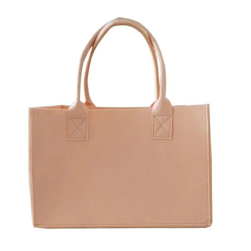 sac fourre-tout tendance en feutre grande capacité pour femme, sac à bandoulière, sac de shopping, sac de maman, sac de voyage, sac en tissu non tissé