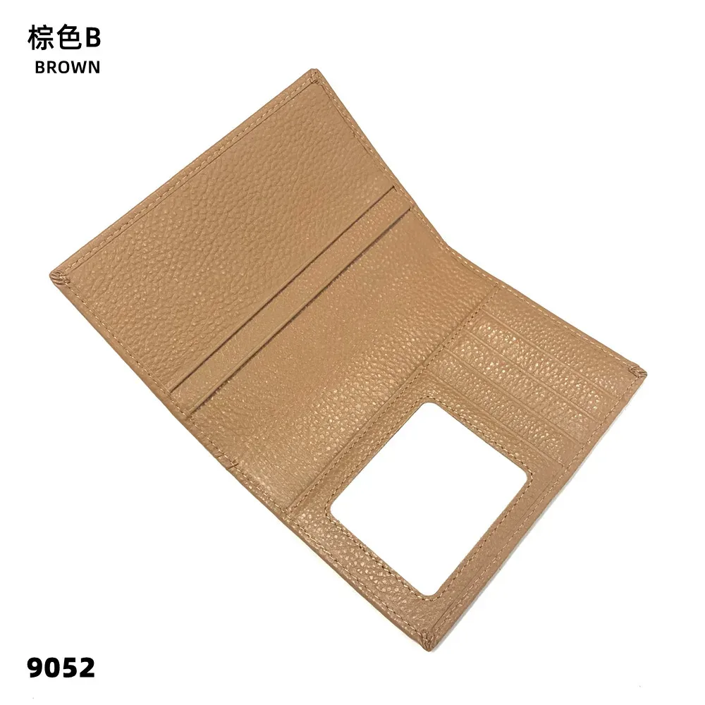 portefeuille porte-passeport personnalisé en cuir, sac à documents de grande capacité pour hommes et femmes, couverture de passeport en cuir pratique