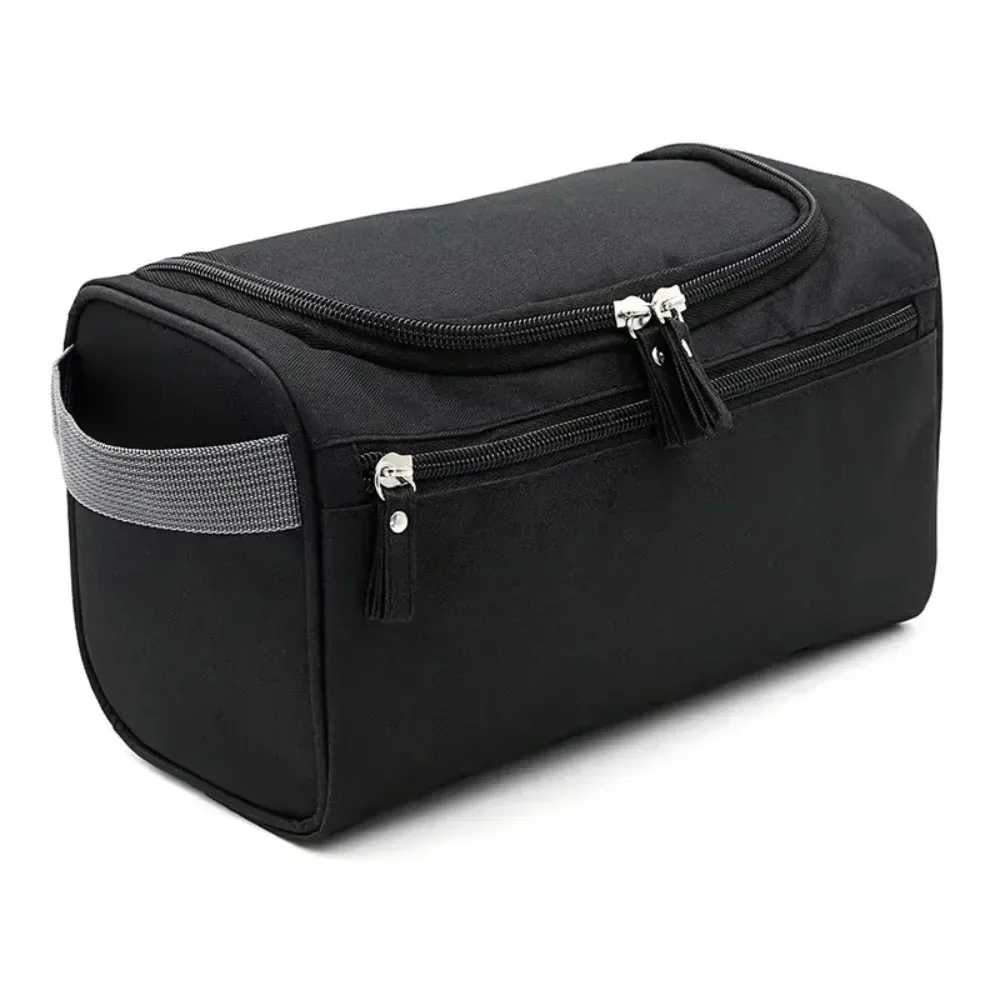 trousse de maquillage étanche pour hommes et femmes, trousse cosmétique, trousse de beauté, trousse de maquillage, kits de trousse de toilette d'évaluation, stockage de poudres lavantes de voyage, fermeture éclair