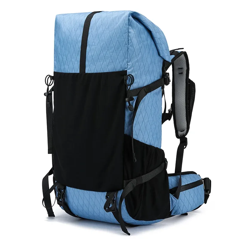 sac à dos de randonnée royal mountain 40l en tissu x-pac avec support de cadre pour la randonnée, l'alpinisme et les voyages de courte durée en extérieur