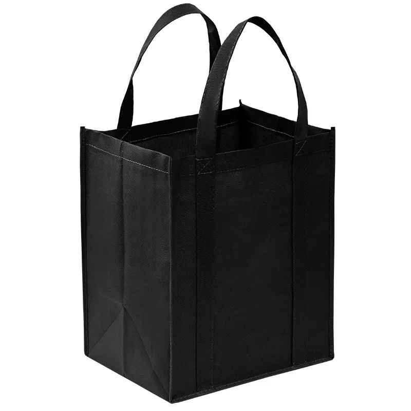 sacs fourre-tout non tissés, sac de rangement de voyage pliable, sacs de courses réutilisables, grands sacs fourre-tout légers pour promotionnels