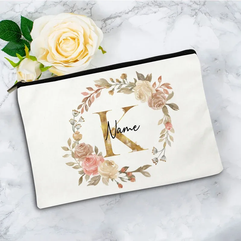 pochette à cosmétiques personnalisée pour mariage, pochette à cosmétiques pour fête, pochette à cosmétiques individuelle, sac de maquillage en toile de voyage, organisateur, cadeaux pour femme