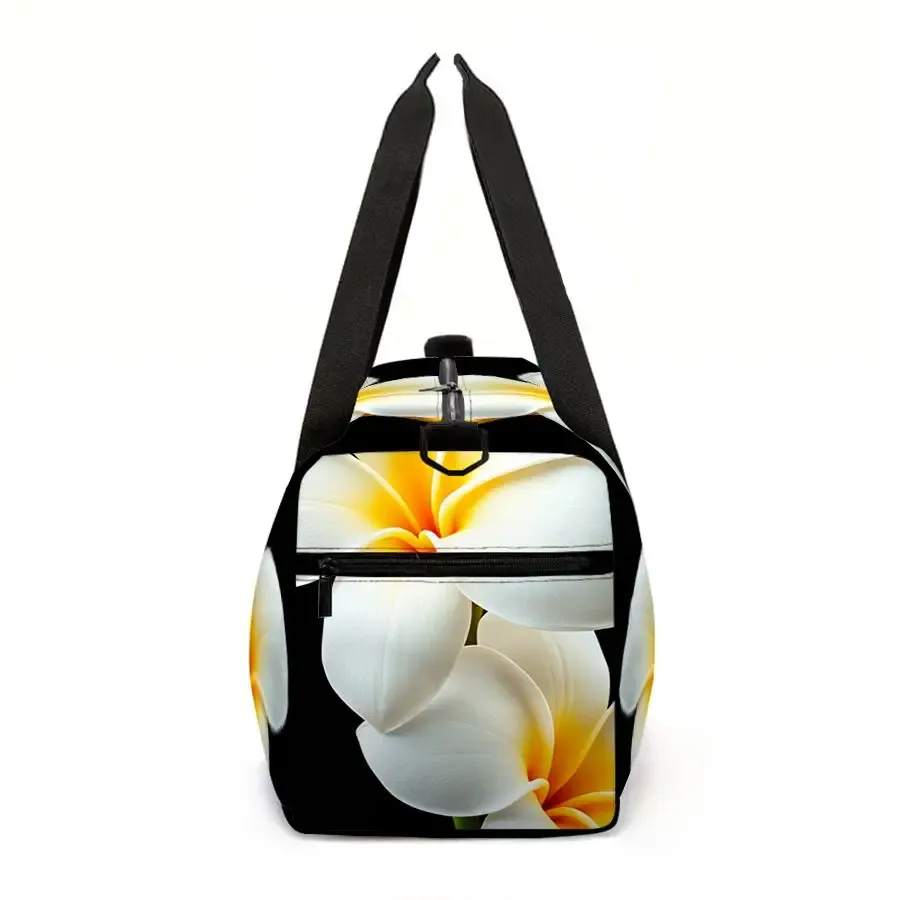 sac de voyage à grande capacité à imprimé floral pour garçon/fille, meilleur cadeau, sac de voyage 2d à motif de dessin animé, sac de sport de plein air pour enfants