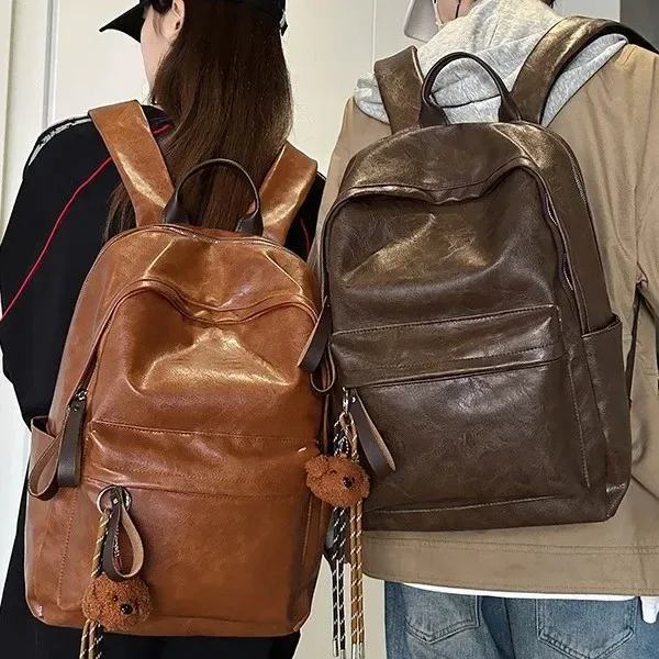 haute qualité femmes homme sac à dos en cuir pu hommes sacs à dos fille luxe concepteur sac à dos pochette d'ordinateur grande capacité sacs de voyage