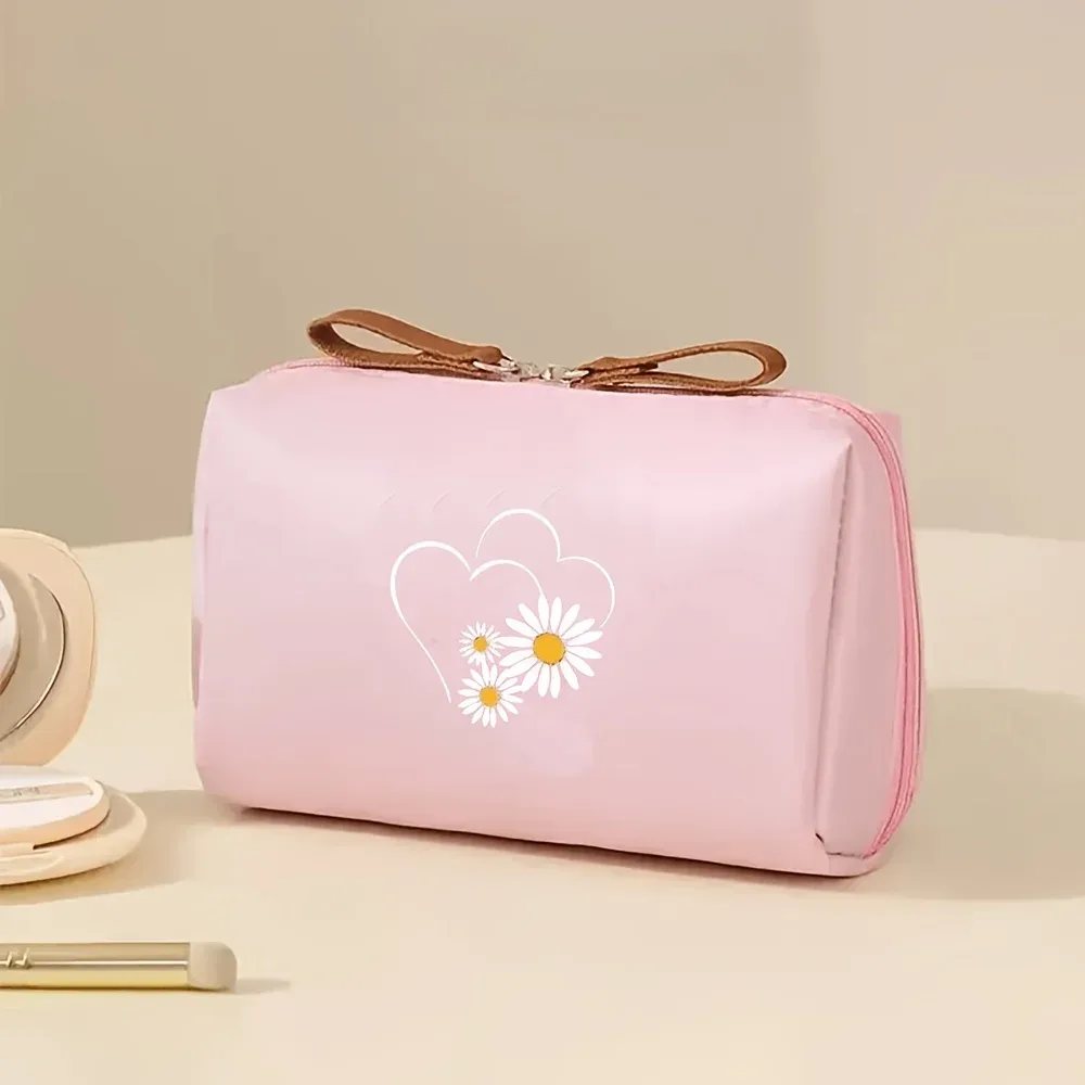 trousse de maquillage multifonctionnelle pour femmes, mini trousse de maquillage de voyage, trousse de rangement pour rouge à lèvres, idéale pour les voyages d'affaires.