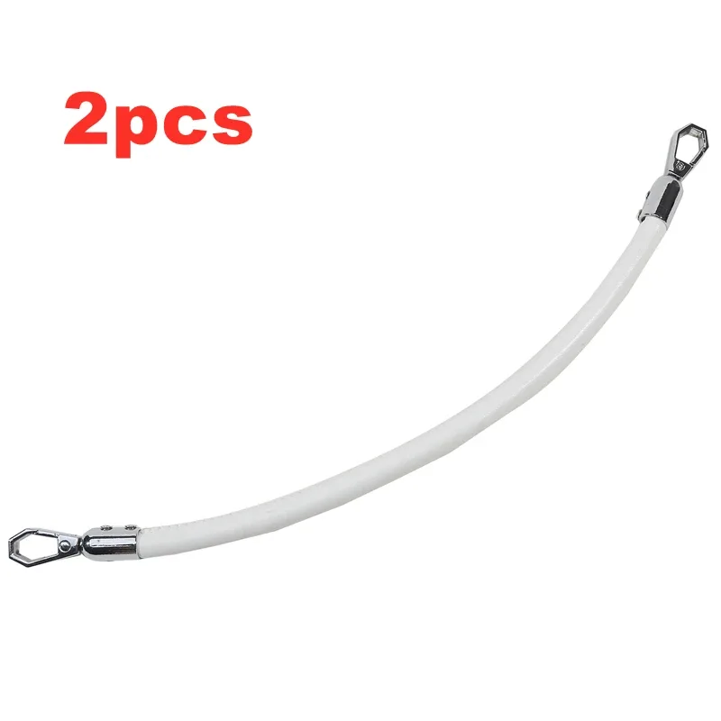 sangle de sac à bandoulière tressée en cuir pu de 30cm, poignées courtes, poignée de remplacement diy pour sac à main, accessoires de ceinture, 1/2 pièces