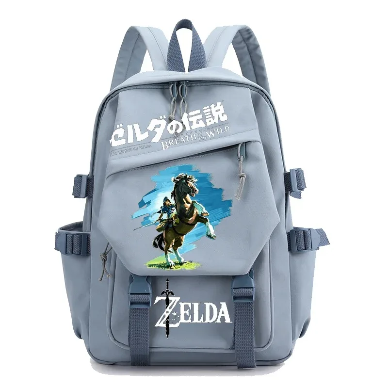 sac à dos étudiant the legend of zelda, sac à bandoulière décontracté pour l'extérieur, sac à dos tendance personnalisé grande capacité mochilas