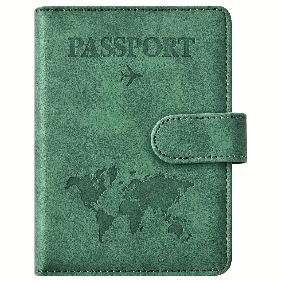 porte-passeport, couverture de passeport avec emplacement pour cartes de crédit et emplacement pour carte d'embarquement, étui portefeuille pour passeport, indispensable pour les voyages