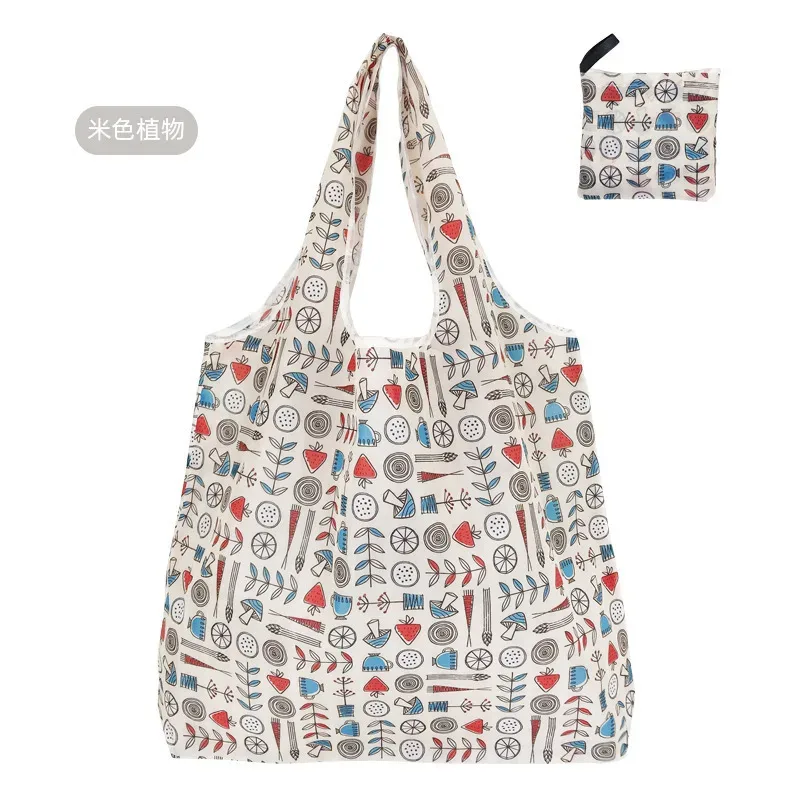 grand sac de courses réutilisable pour femmes, fourre-tout pliable, écologique, réutilisable, pliable, étui d'épicerie, sacs à main, sacs de rangement