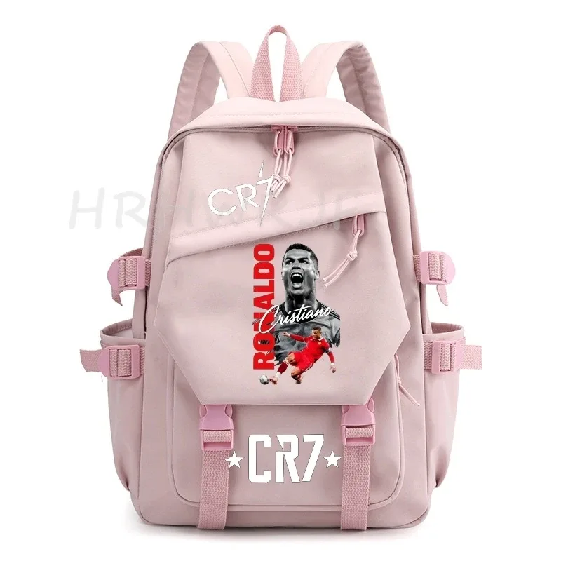 sac à dos ins capacity cr7 pour femmes et hommes, léger, pour étudiants, sacs d'école, sac de voyage tendance, pour adolescents, pour ordinateur portable, mochilas