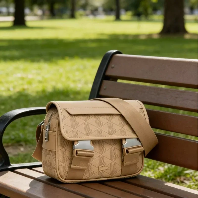 nouveau sac messager rétro imprimé pour homme, sac bandoulière décontracté en pu tendance, sac à main pour garçon à la mode pour ranger le téléphone portable