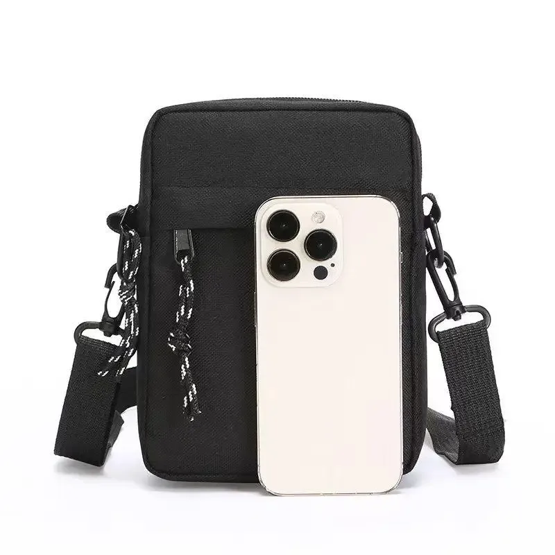 sac bandoulière mini décontracté simple pour homme, petit sac à bandoulière en nylon pour homme, sac messager oxford pour téléphone, sac de poitrine pour mari.
