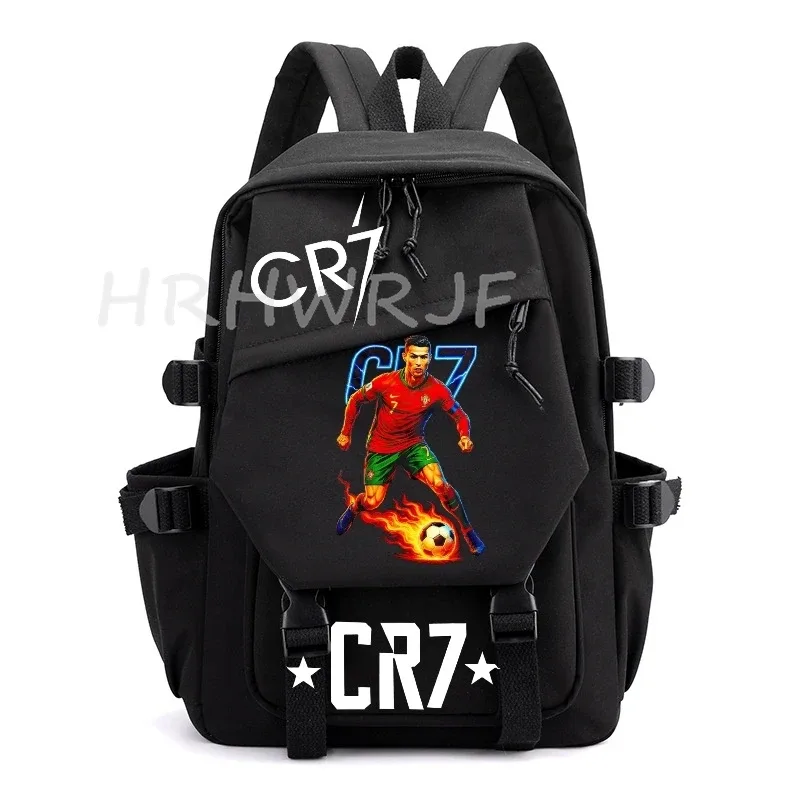 sac à dos ins capacity cr7 pour femmes et hommes, léger, pour étudiants, sacs d'école, sac de voyage tendance, pour adolescents, pour ordinateur portable, mochilas