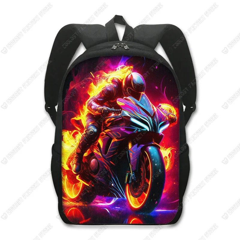 sac à dos de course pour hommes et femmes, sac à dos punk, sac de voyage hurbike, sacs d'école pour enfants, sac à dos pour adolescent, sac pour ordinateur portable, voiture, moto