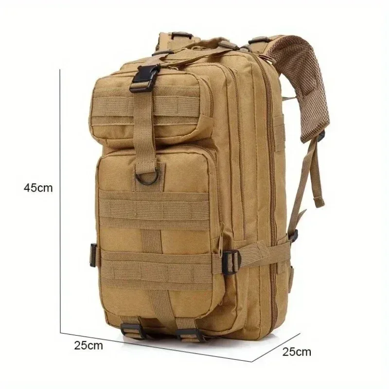 sac dos nylon tactique camouflage vert kaki doré gris noir bleu marron beige 30l extérieur sport chasse randonnée