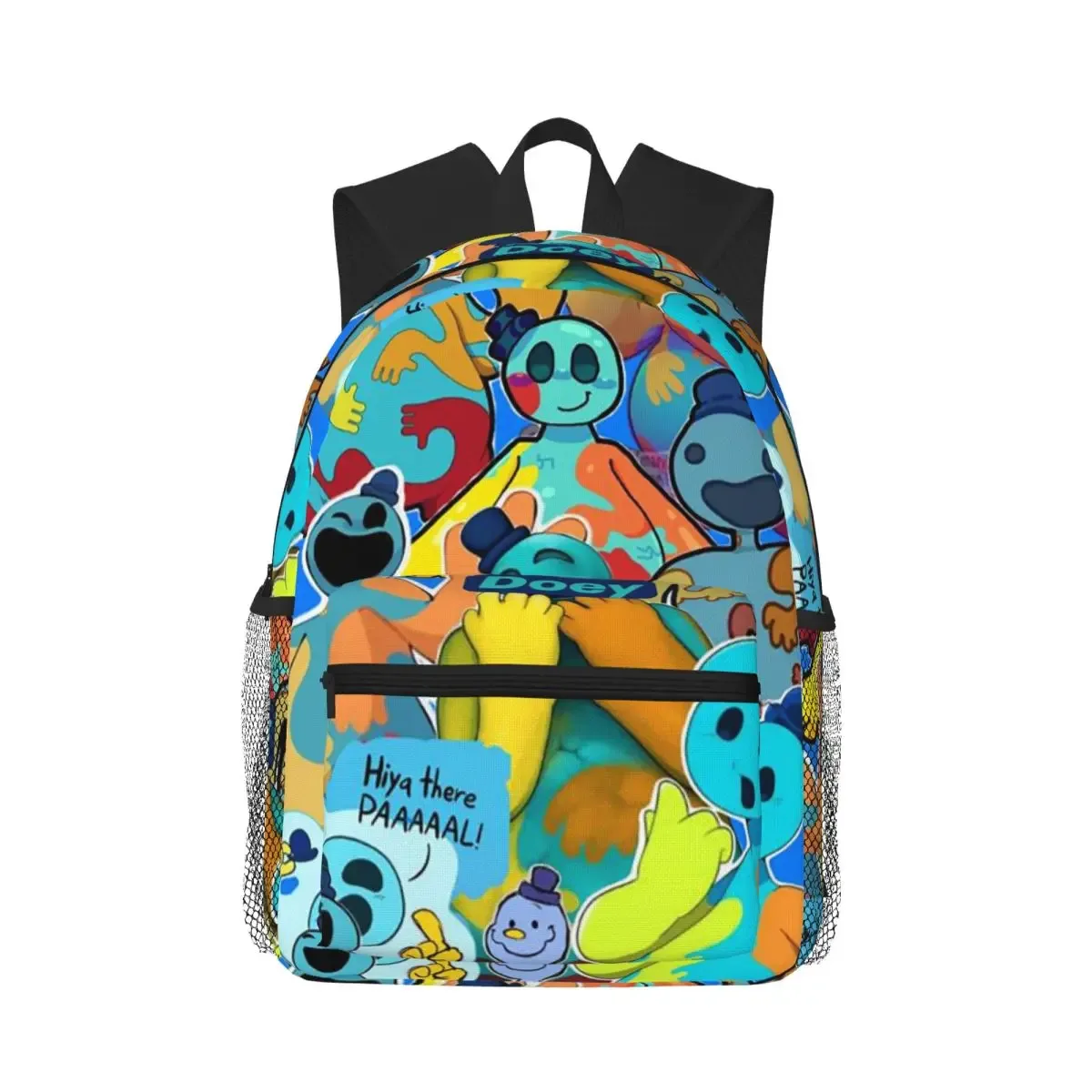 doey doughman horror pianosaurus sac à dos pour étudiants, sac d'école, sac à dos de randonnée, sac de voyage pour hommes et femmes, sac à bandoulière