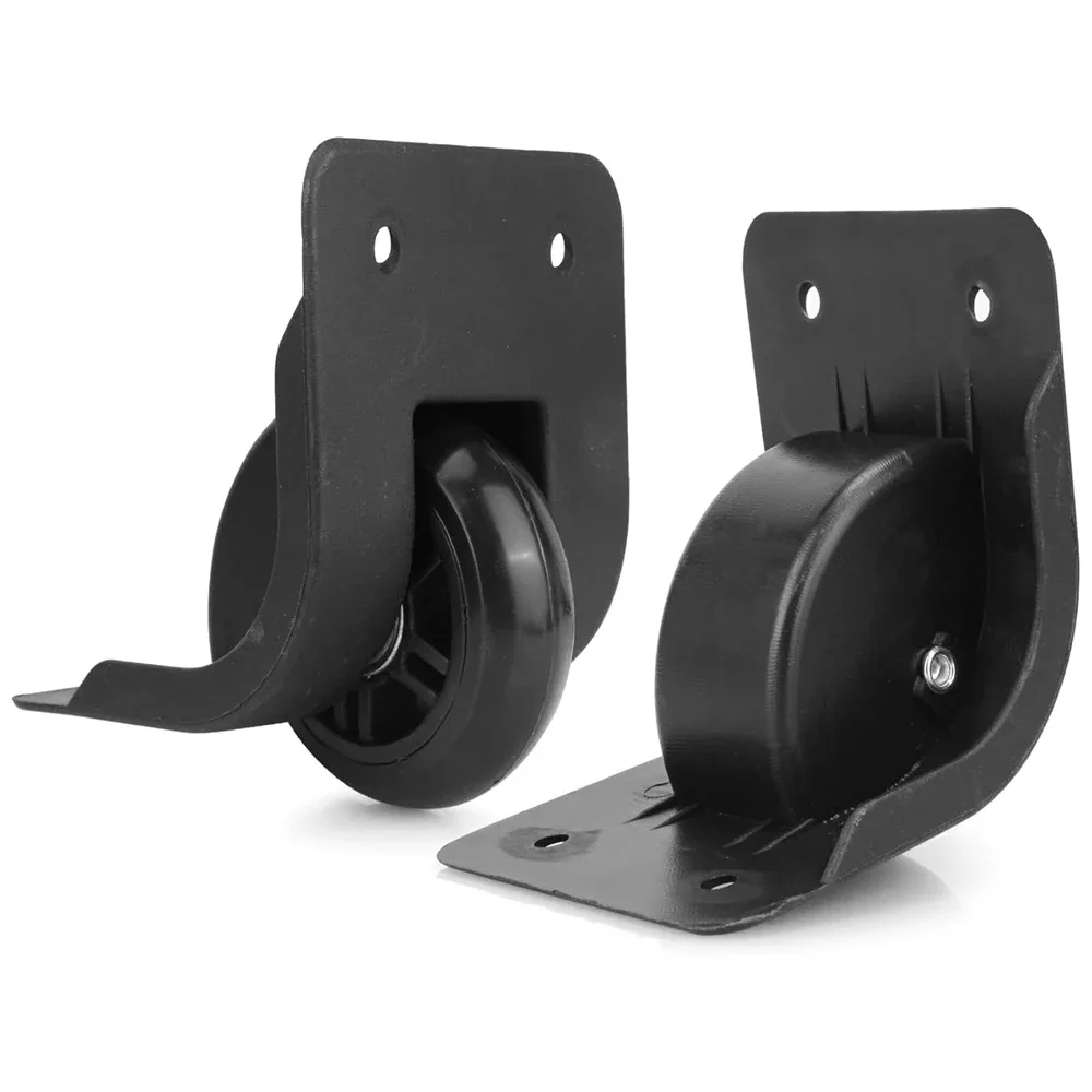 guguluza-roues de remplacement pour valise de voyage, réparation, chariot noir, roulette directionnelle, st034, 1 paire